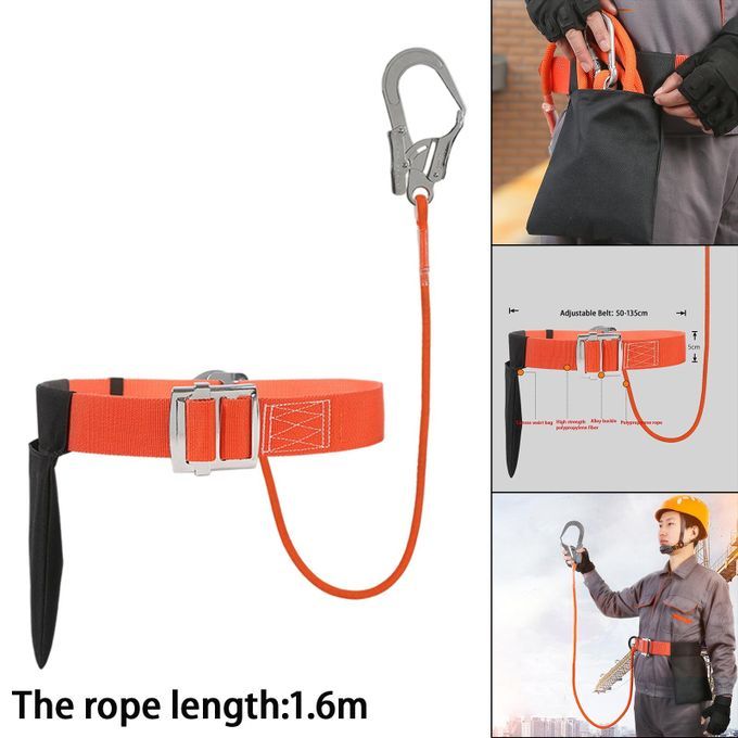 Safety Belt With Lanyard Fall Arrest Kit  Work Work Belt Harness