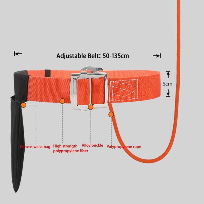 Safety Belt With Lanyard Fall Arrest Kit  Work Work Belt Harness