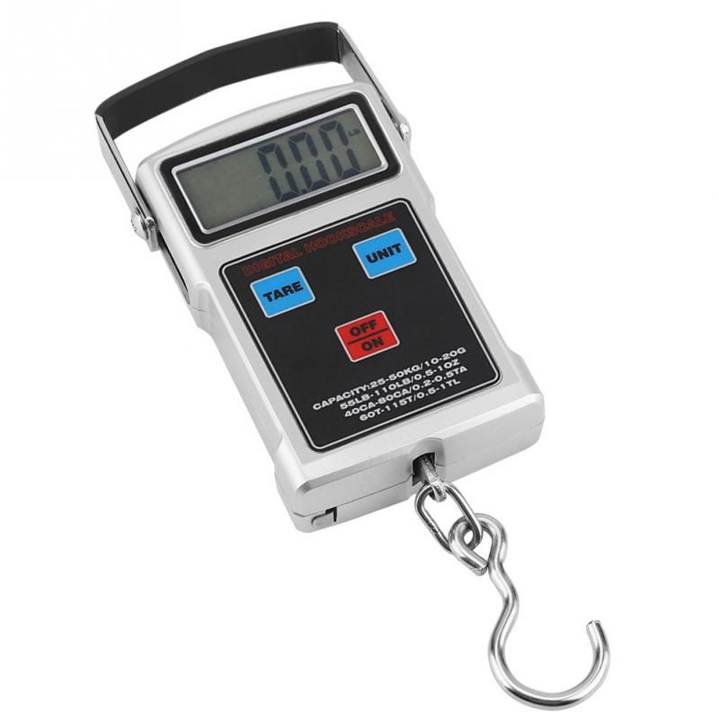 50KG Digital Scale Portable Electronic LCD Digital Weight