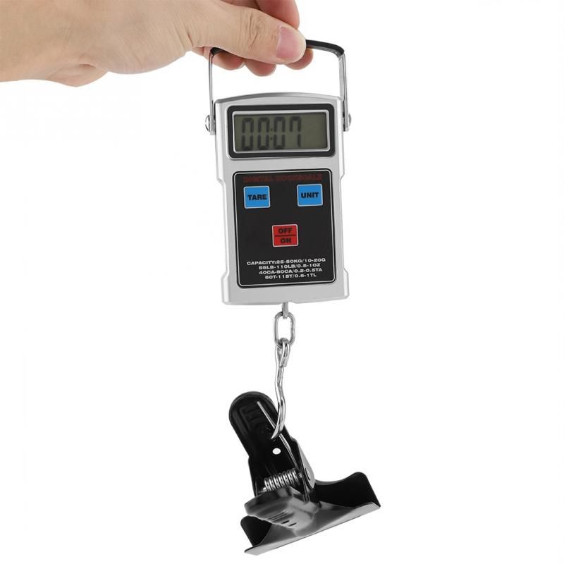 50KG Digital Scale Portable Electronic LCD Digital Weight
