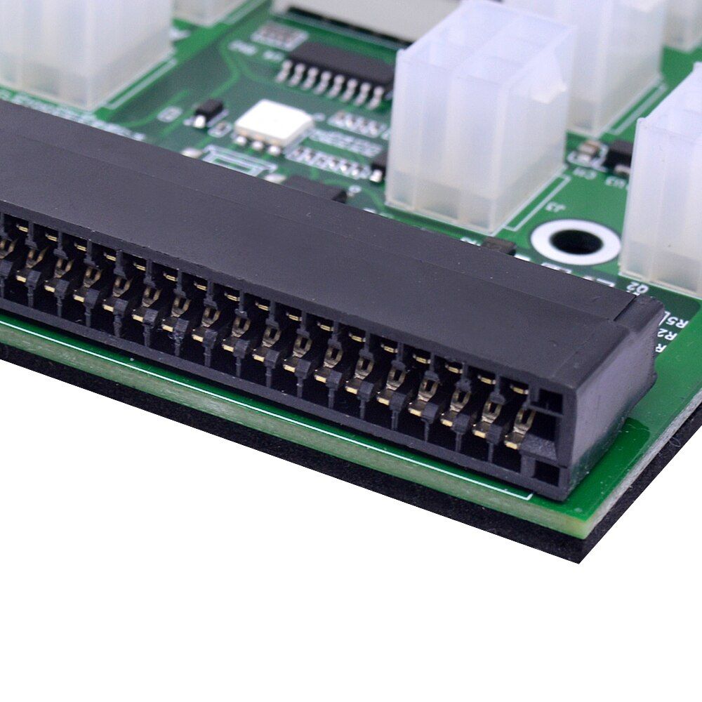 CHIPAL For 1200W 750W Breakout Board 6Pin Connector PSU GPU