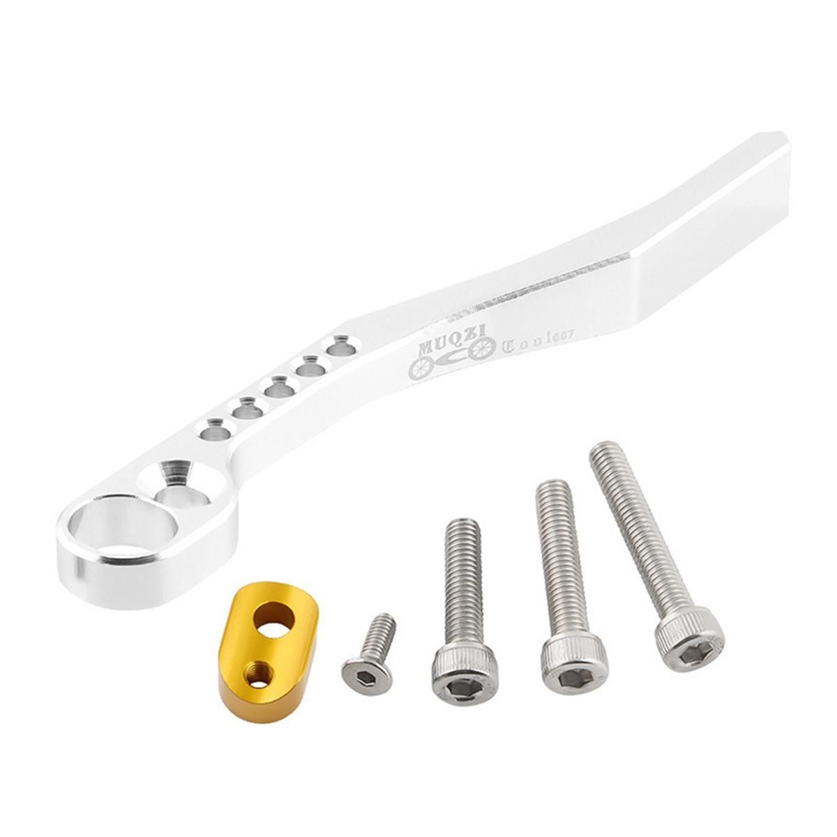 Road Bike Chain Catcher Anti-Drop Chain Guide Silver
