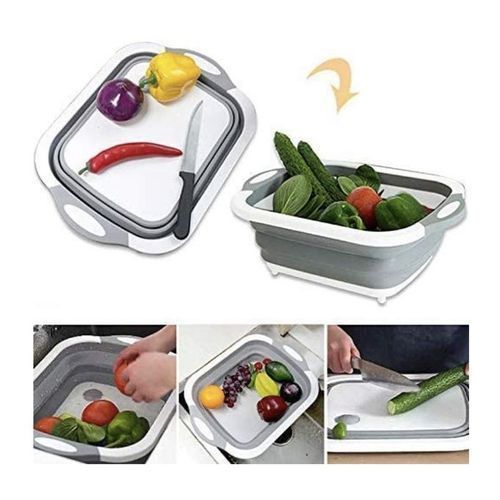 New 3-in-1 Special Cutting Board/ Wash Basin/ Serving Bowl