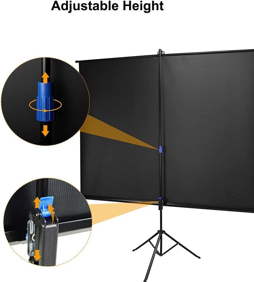 100 Inches 4:3 Wall Hanging Big Size Projector Screen