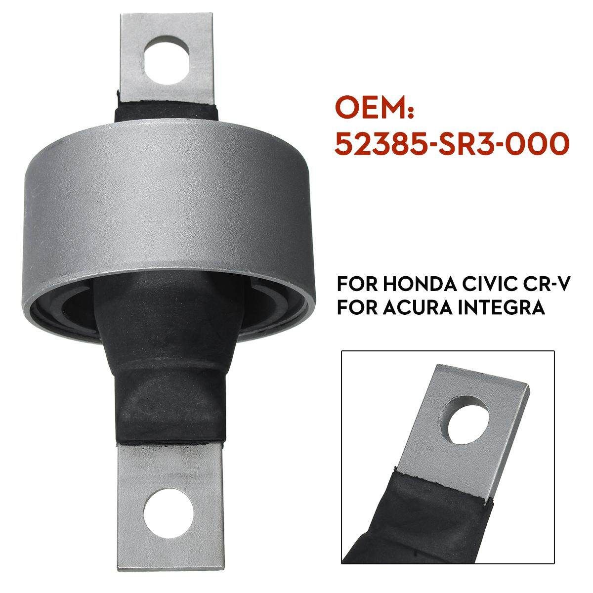 Rear Lower Trailing Arm Bushing 52385 SR3-000 For Honda Civic CR-V Acura Integra