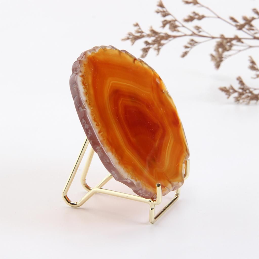 2x 1pcs  Ores Stone Display Stand, Decorative Display Stands,