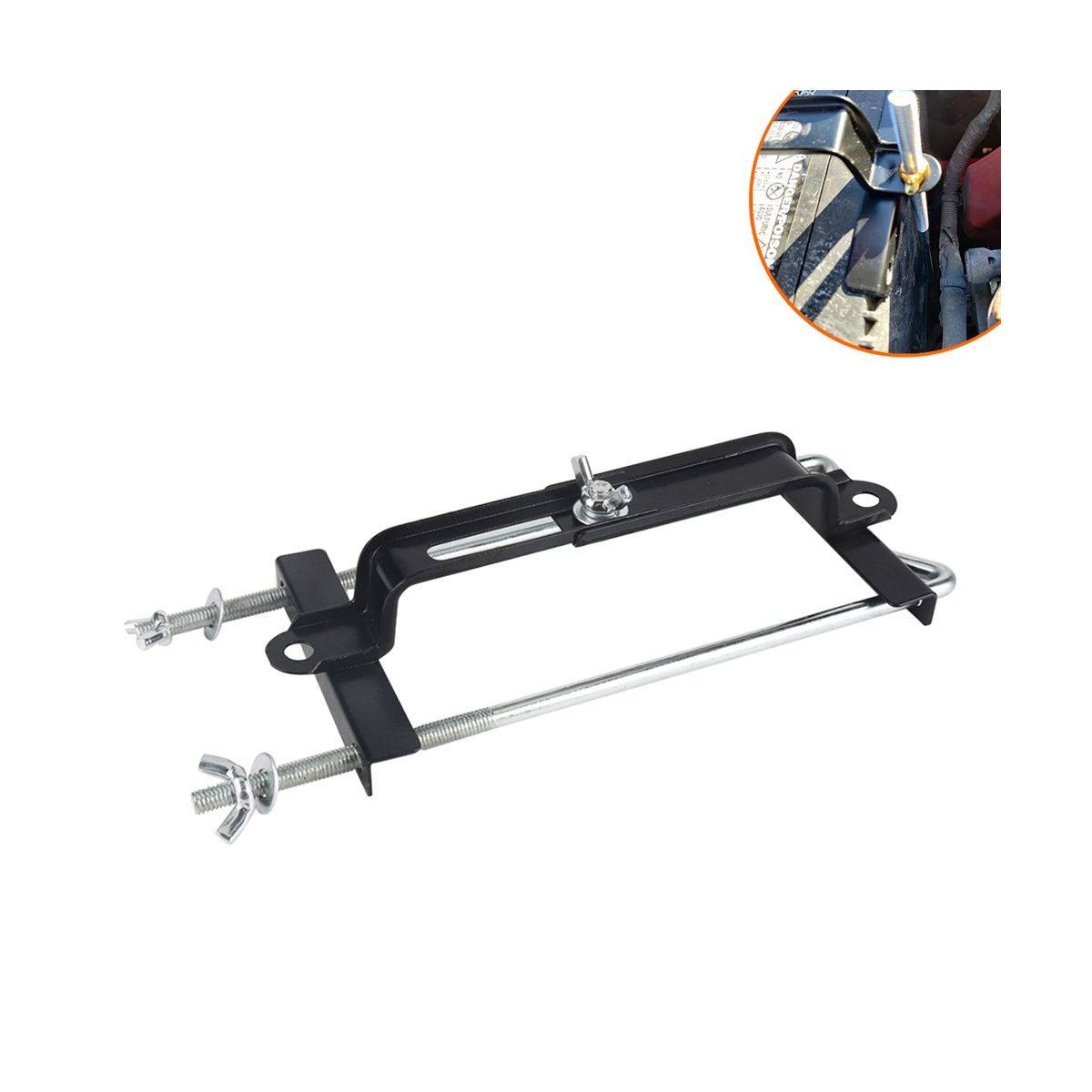 Adjustable Battery Hold Down, Universal Battery Adjustable
