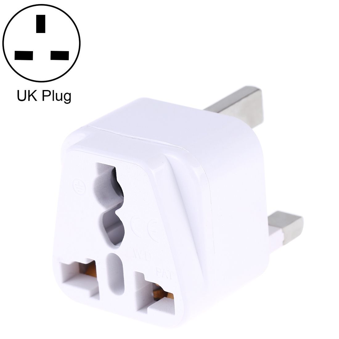 Portable Universal Socket To UK Plug Power Adapter Travel