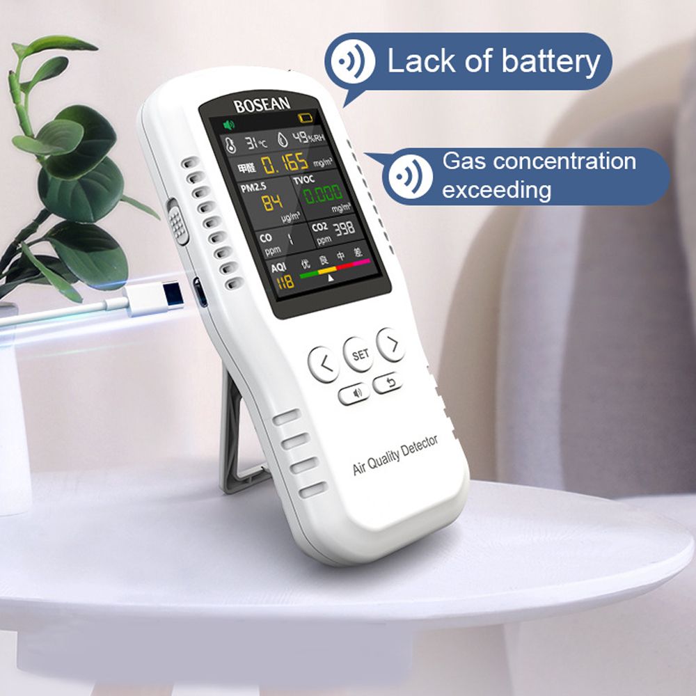 8 In 1 Portable Air Quality Monitor