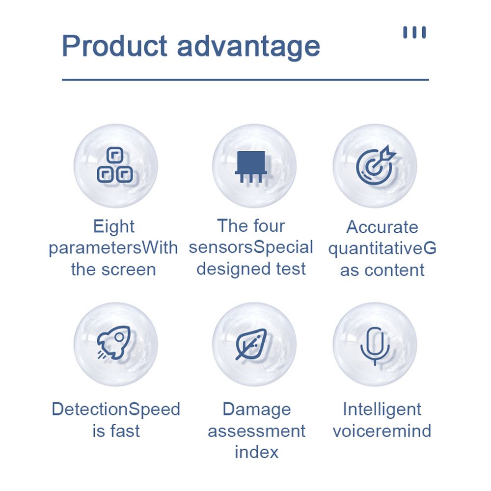 8 In 1 Portable Air Quality Monitor