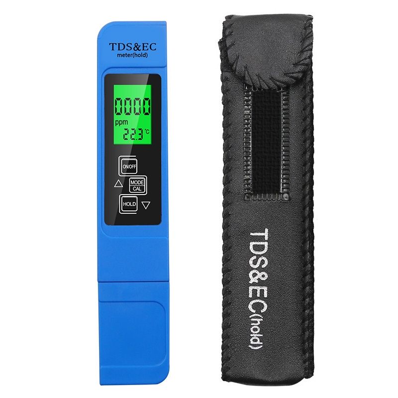 Backlight Model TDS & EC Water Quality Test Pen Backlight Model (Blue)