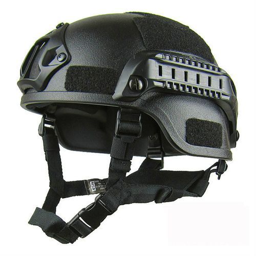 Sports Safety Paintball Helmet Tactical Airsoft Helmet Outdoor Riding Protect Equipment ABS Bicycle Motorcycle Helmet MtbHelmet(#Black)