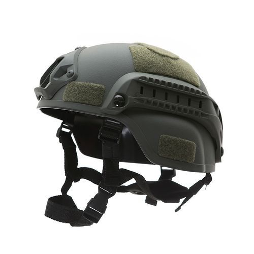Sports Safety Paintball Helmet Tactical Airsoft Helmet Outdoor Riding Protect Equipment ABS Bicycle Motorcycle Helmet MtbHelmet(#Black)