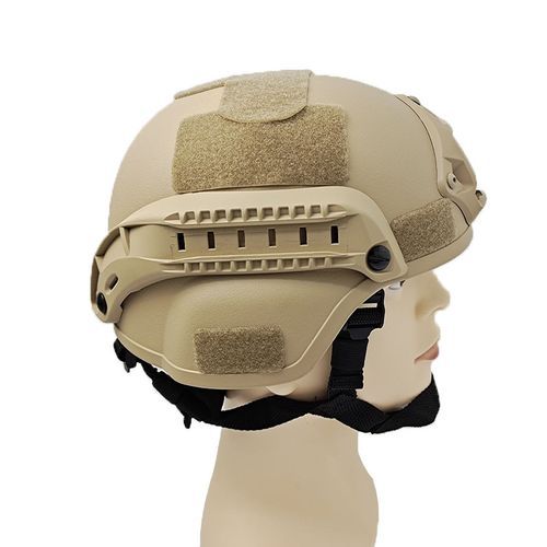 Sports Safety Paintball Helmet Tactical Airsoft Helmet Outdoor Riding Protect Equipment ABS Bicycle Motorcycle Helmet MtbHelmet(#Black)