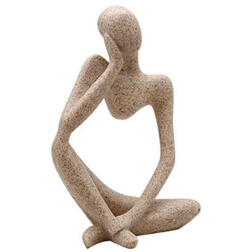 New Resin European Style Abstract Thinker Statue