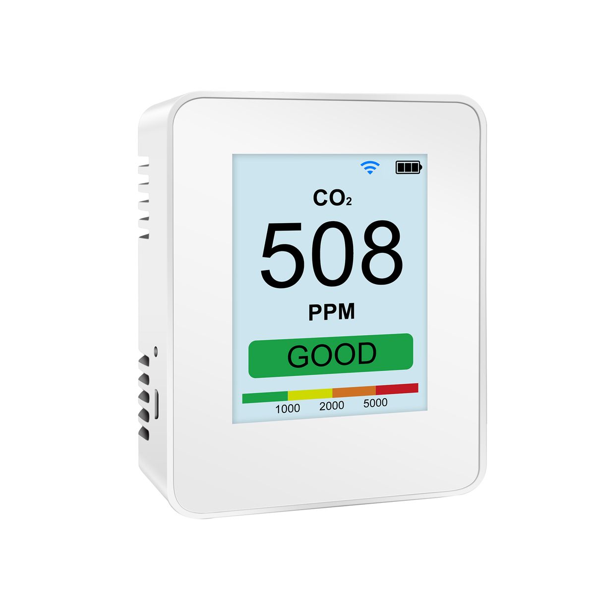 Smart Air Quality Monitor Wifi Co2 Pm2.5 Pm1.0 Pm10 Tester