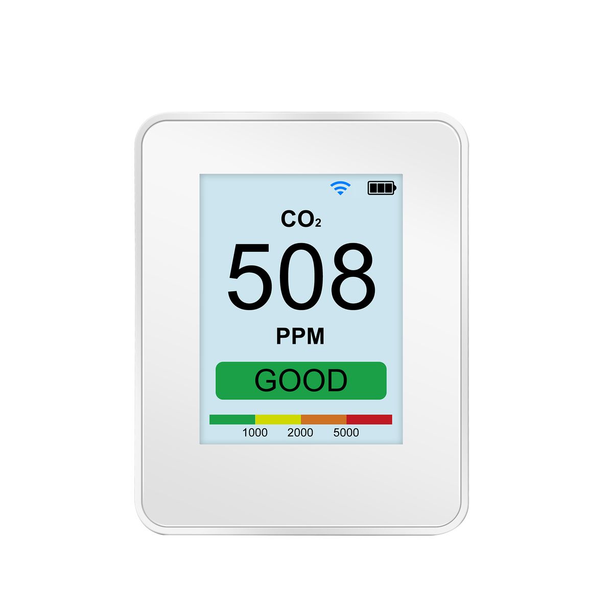 Smart Air Quality Monitor Wifi Co2 Pm2.5 Pm1.0 Pm10 Tester