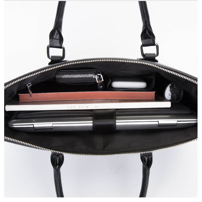 Original Leather Office Briefcase Bag - Office Fancy Shoulder Bag