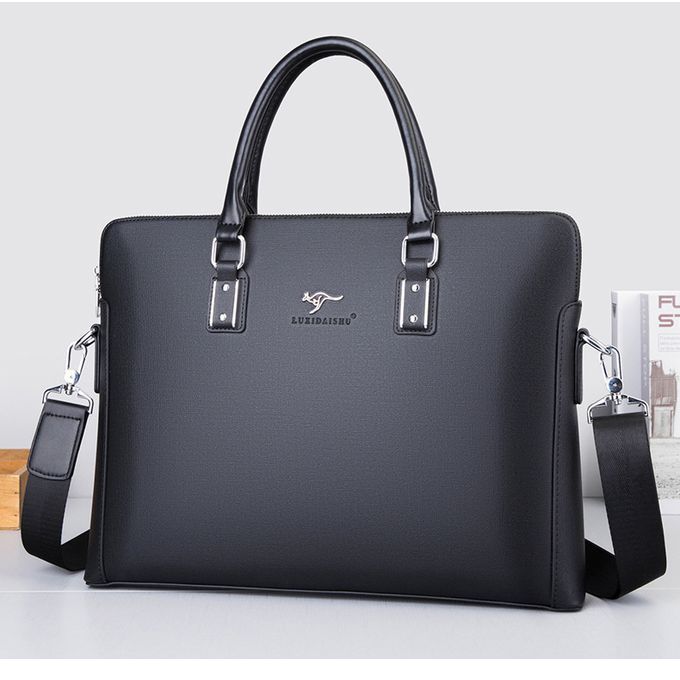 Original Leather Office Briefcase Bag - Office Fancy Shoulder Bag