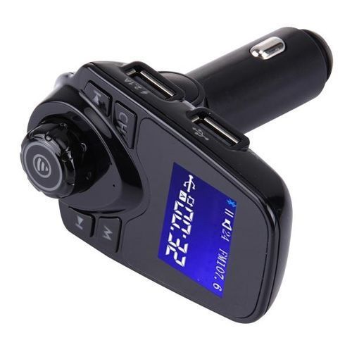 T11 Bluetooth FM Transmitter Car MP3 Player With LED Display, Support Double USB Charge And Handsfree And TF Card And U Disk Music Play Function  SHUKA