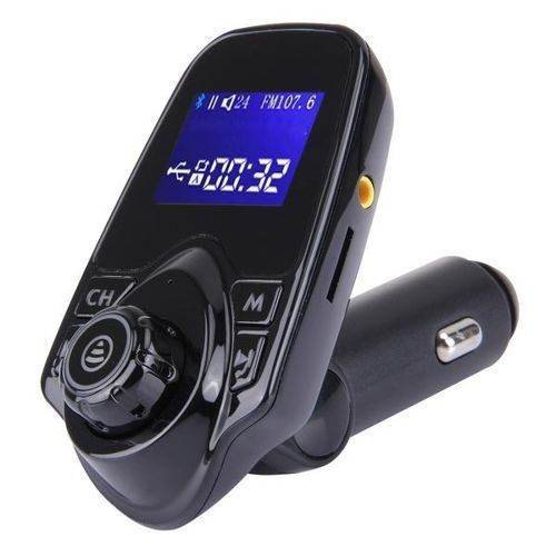 T11 Bluetooth FM Transmitter Car MP3 Player With LED Display, Support Double USB Charge And Handsfree And TF Card And U Disk Music Play Function  SHUKA