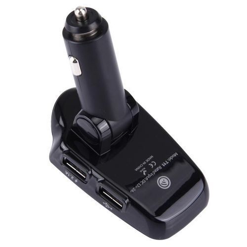 T11 Bluetooth FM Transmitter Car MP3 Player With LED Display, Support Double USB Charge And Handsfree And TF Card And U Disk Music Play Function  SHUKA