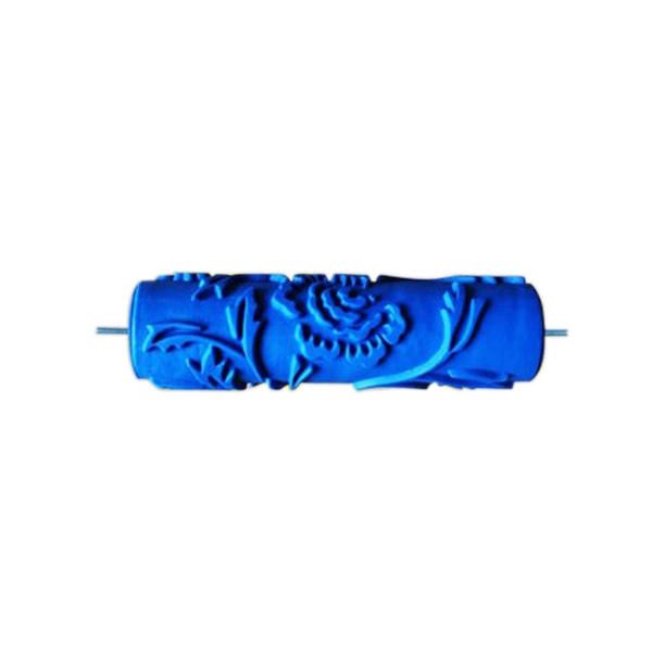 7inch Embossed Peony Flower Pattern  Roller New Decorative