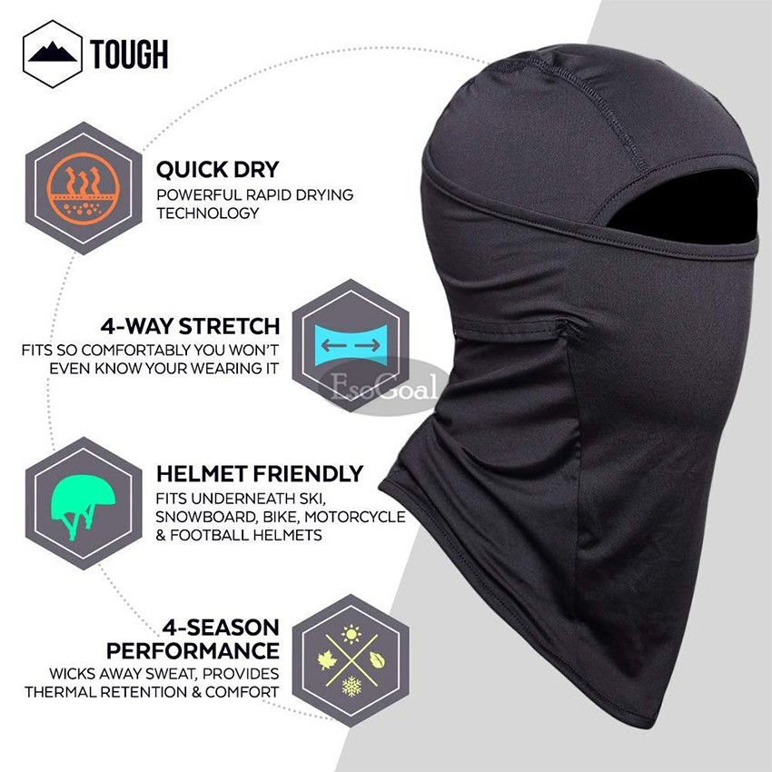 EsoGoal Unisex Windproof Ski Face Mask UV Protection