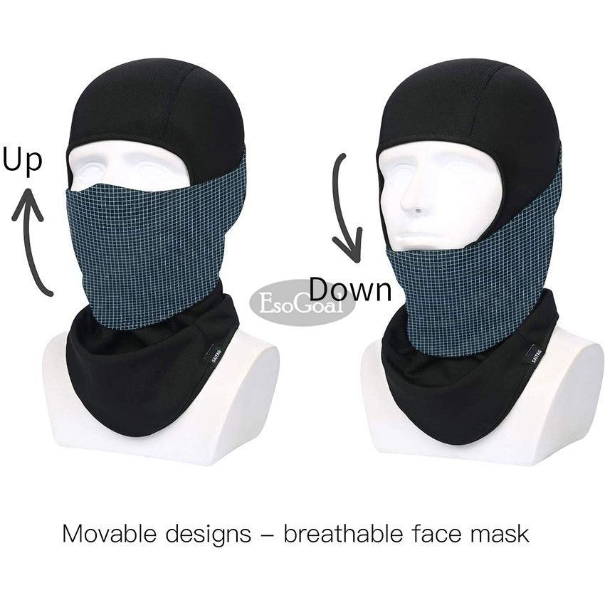 EsoGoal Unisex Windproof Ski Face Mask UV Protection