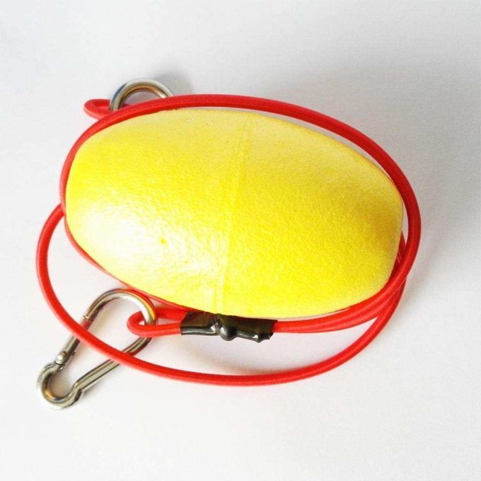 Kayak Tow Line Throw Line 74cm Rope With Anchor Float Yellow + Red