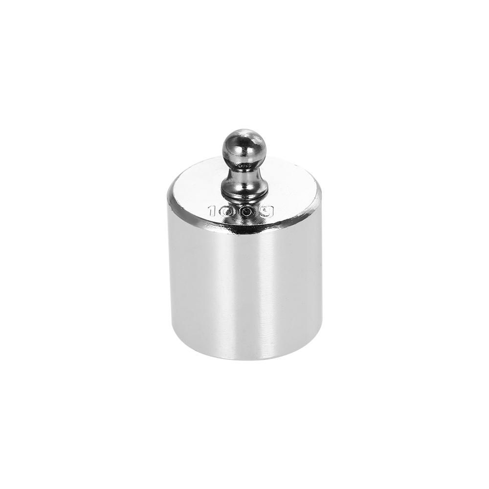6pcs Weight 5g 10g 2x20g 50g 100g Grams Precision Calibration Weights Kit Set Total 200g with Tweezer for Balance Scale