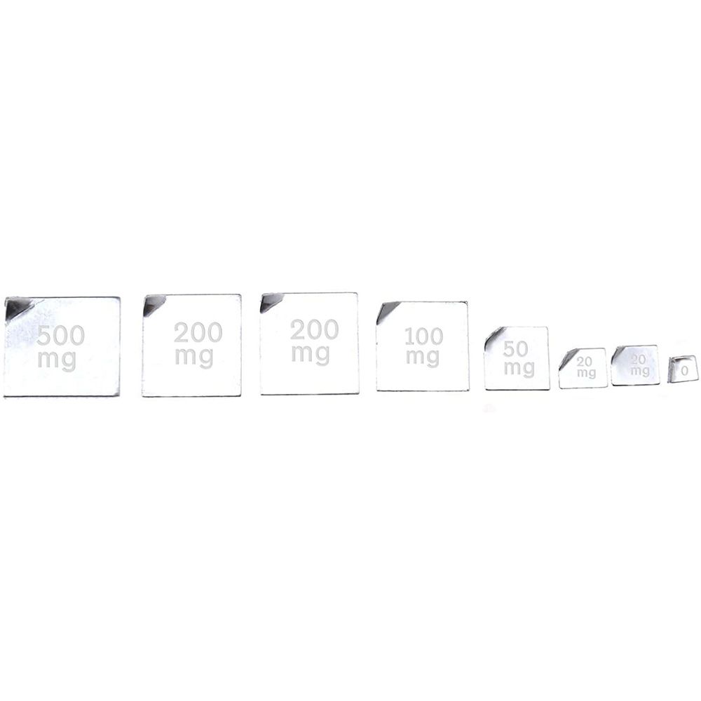 19Pcs Calibration Gram Weight Tools, Calibration