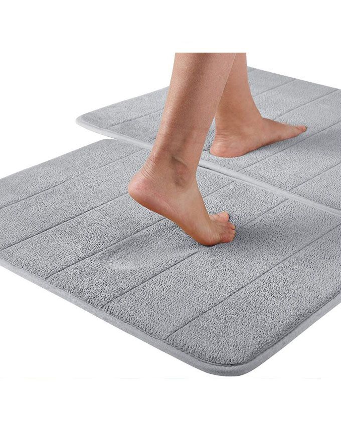 Water Absorbent Non-slip Bathroom Mats Shower Carpet