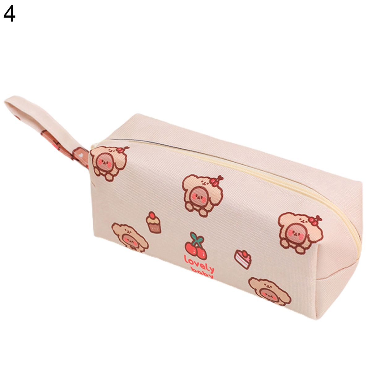 Adorable Cartoon Pattern Pencil Bag Large Capacity