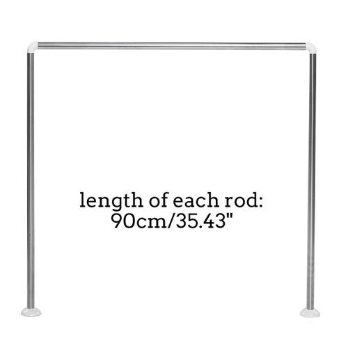 Stainless Steel A Bathroom Rail Rod Aluminum Alloy Shower Cu