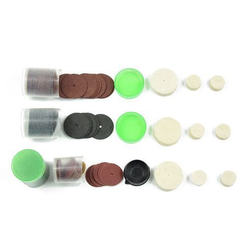 196pcs Mini Drill Kit Fits Electric Sanding Cutting Grinding Rotary Tool