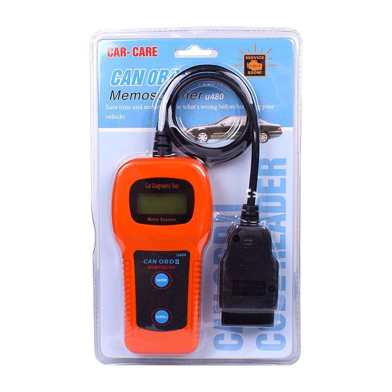 U480 CAN OBDII / EOBDII Memo Scanner / Code Reader