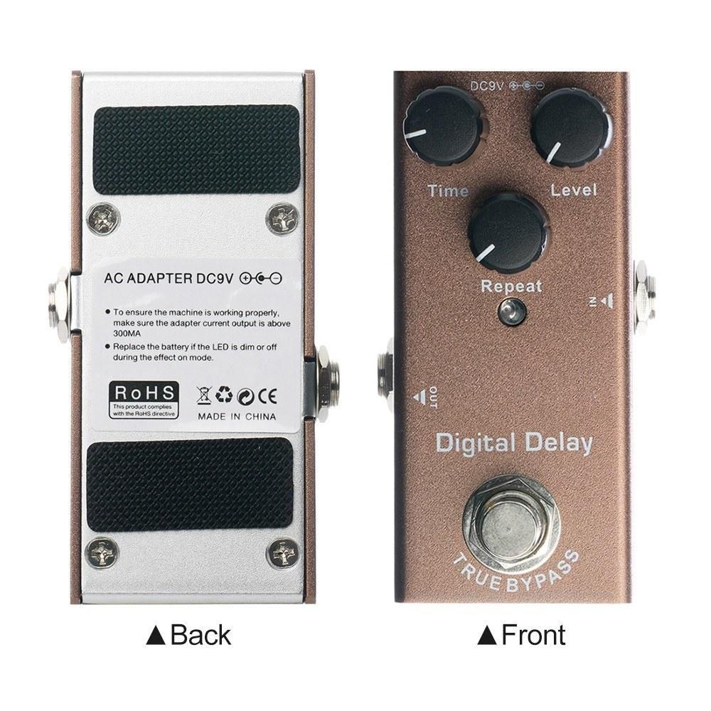 Guitar Effect Pedal Digital Delay with True Bypass