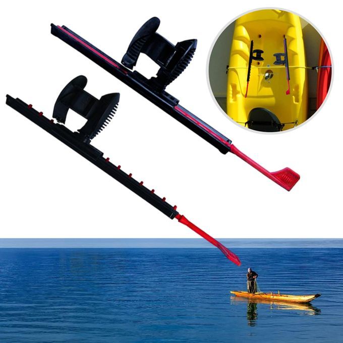 2x Adjustable Kayak Footbrace Pedals Foot Pegs Boat Marine Accs Canoe