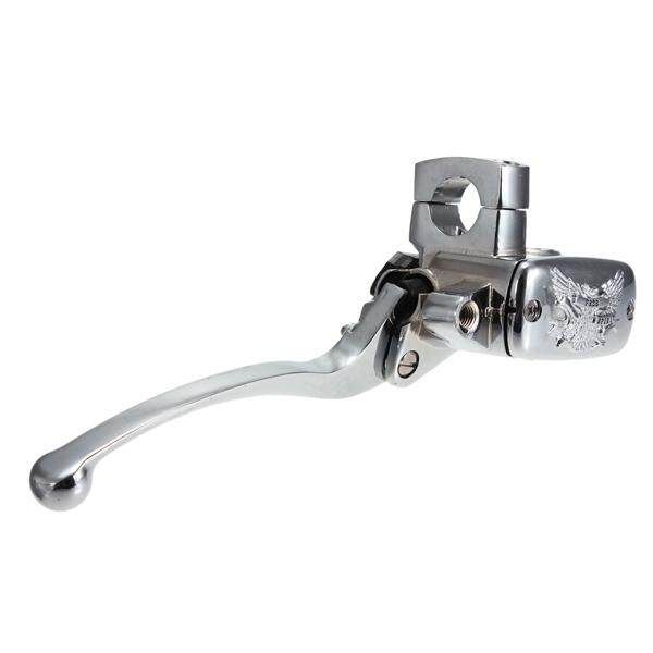 Motorcycle Brake Master Cylinder Silver Right