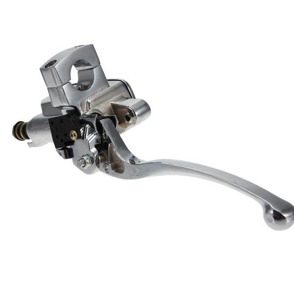 Motorcycle Brake Master Cylinder Silver Right