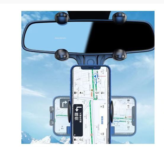 Rearview Mirror Phone Holder For Car Mount Phone
