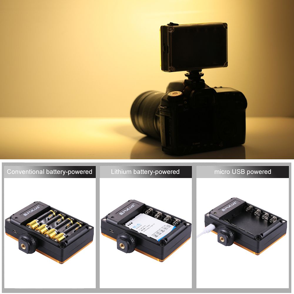 PU4096 For Pocket 96 LEDs 860LM Pro Photography Video Light Studio Light For DSLR Cameras For Cameras Accesories