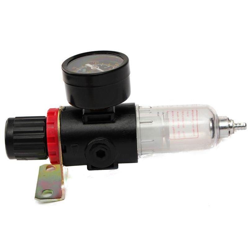 Airbrush Compressor AIR REGULATOR Water Trap Moisture Filter Hose Black