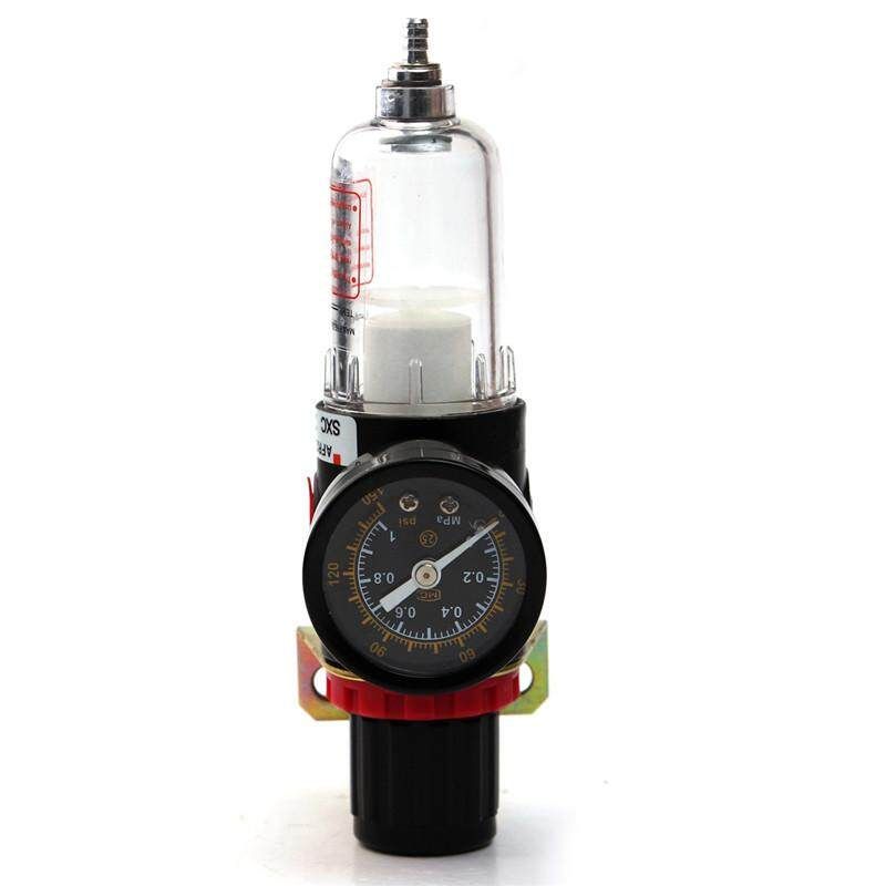 Airbrush Compressor AIR REGULATOR Water Trap Moisture Filter Hose Black