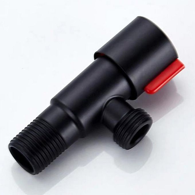 Angle Valve Thickened Hot Cold Water Shut Off Valve For Toilet Red 1