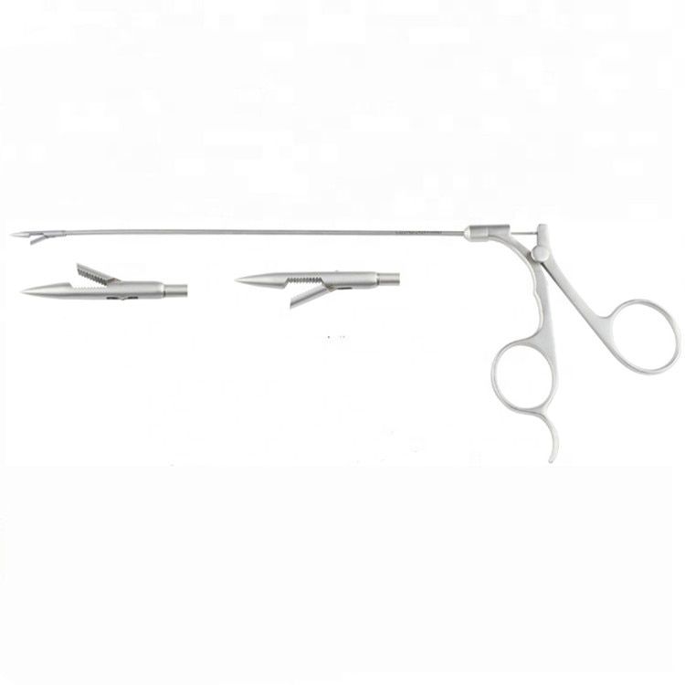 2.4mm Micro Surgical Laparoscopic Excellent Quality Stainless Steel Infantile Closure Hernia Forceps/Hernia Suture Retriever