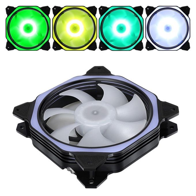 Computer Quiet PC Case Fan Sealed Bearing Adjustable Speed For Set G