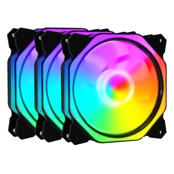 Computer Quiet PC Case Fan Sealed Bearing Adjustable Speed For Set G