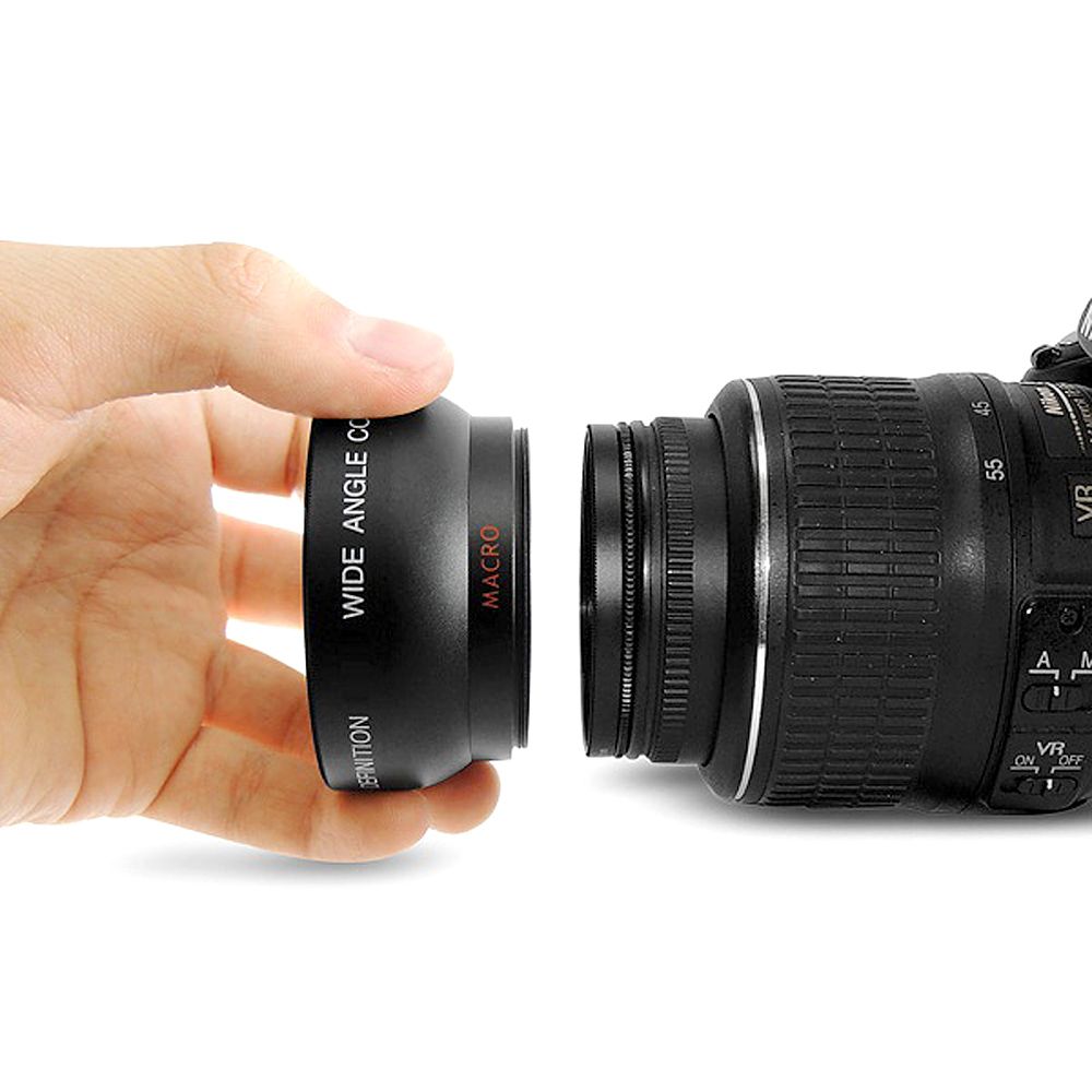 HD 52MM 0.45x Wide Angle Lens With Macro Lens For Nikon